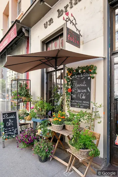 Photo de Un Brin De Folie, fleuriste de saison et café, fleuriste à Lyon